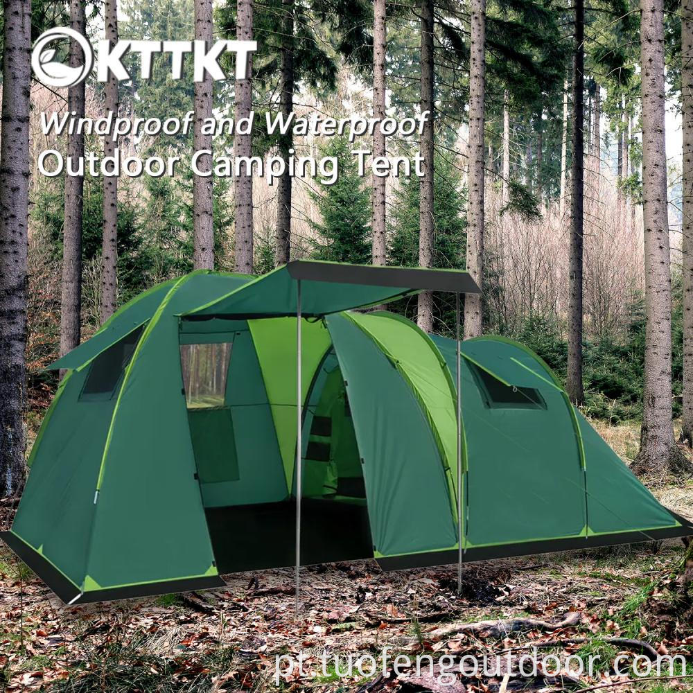 15 0kg Green Outdoor Camping Large Tent Jpg